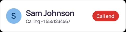 Skip digging through transcripts or manually creating tasks. Action AI identifies the next action from your call and automatically creates it.
