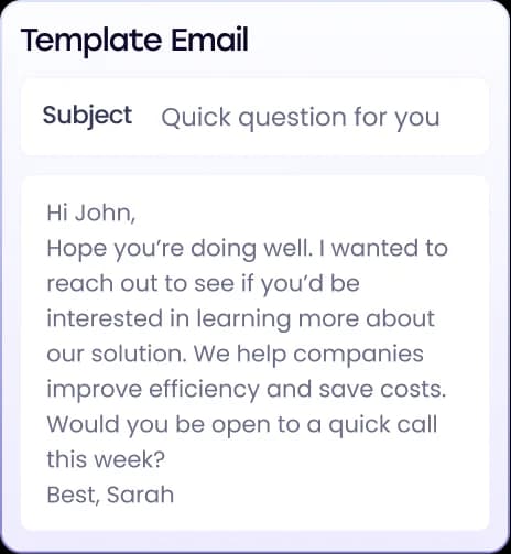 From Rehashing Stale Templates to AI Adding a Unique Spin For Each Prospect