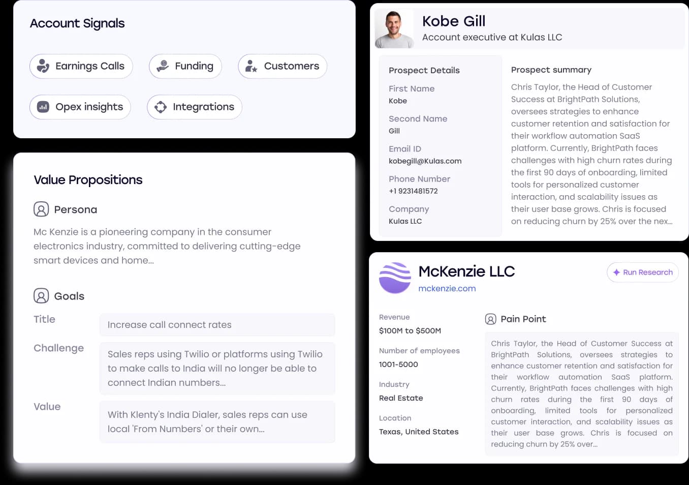 Create a Winning Value Proposition For Each Account With AI Research
